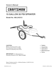 FUMIGADORA DE TIRO CRAFTSMAN