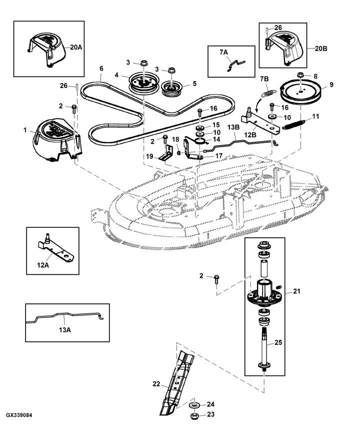 BANDA DE PLATO PARA TRACTOR