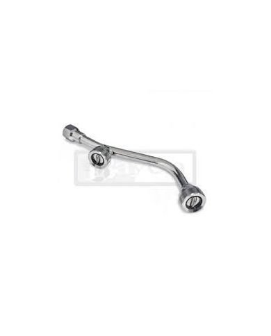 LANZA CURVA DE 2 SALIDAS