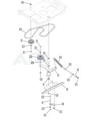 BANDA DE MOTOR ARIENS IKON XD 42" y 52"