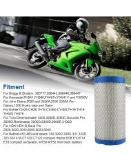 FILTRO DE AIRE KOHLER