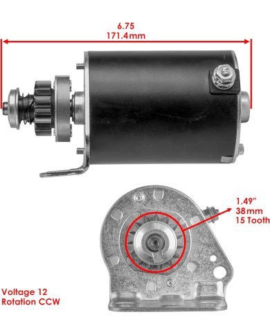 MOTOR ARRANQUE JOHN DEERE 15T