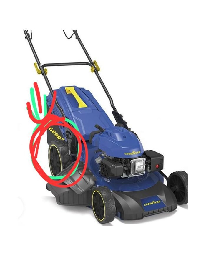 RUEDA TRASERA CORTACÉSPED GOODYEAR