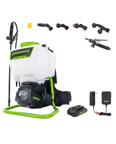 PULVERIZADORA DE MOCHILA GREENWORKS