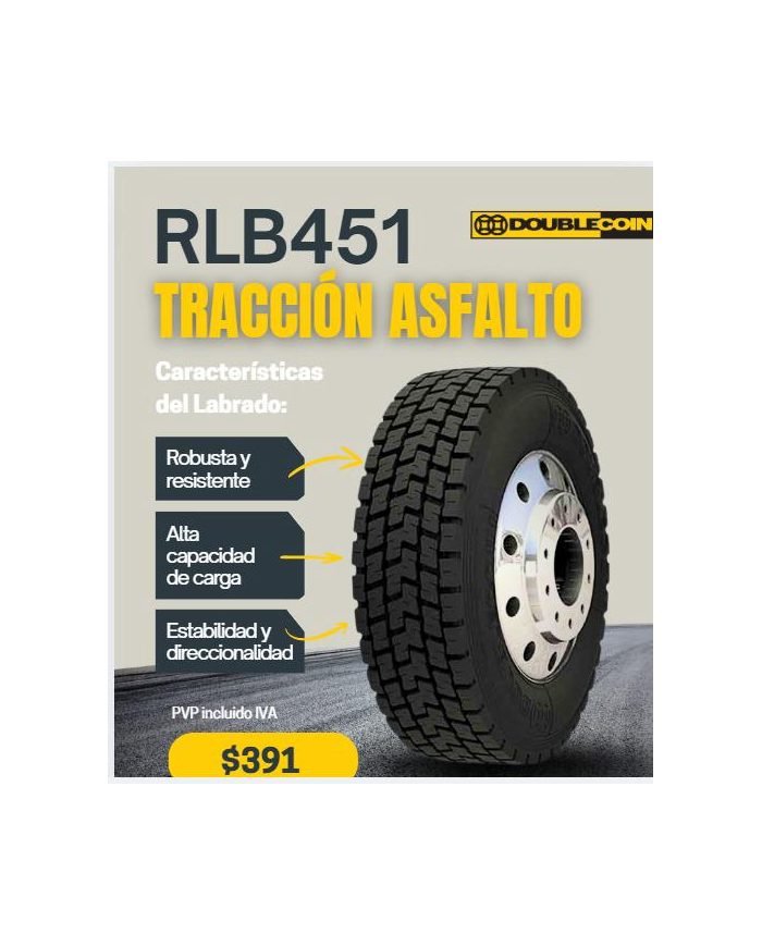 LLANTA 295/80R22.5