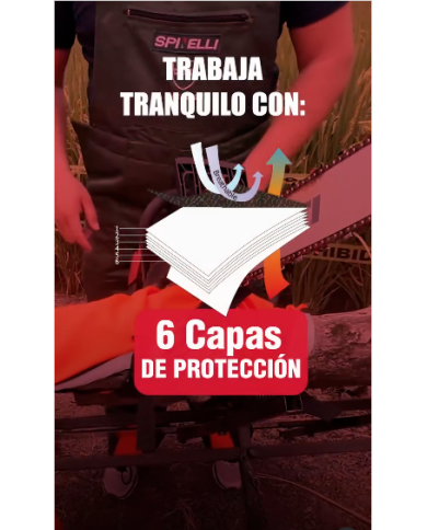 CHAPARRERA / PANTALON ANTICORTE SPINELLI