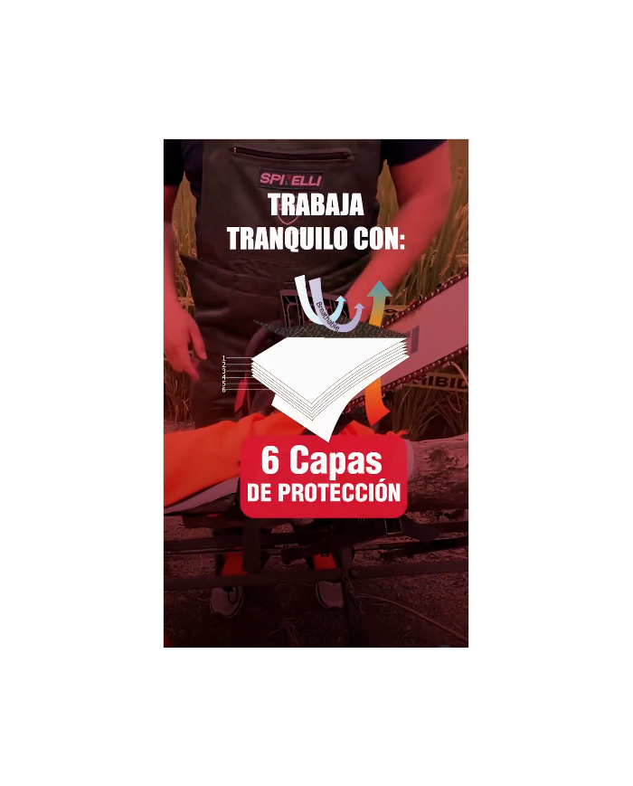 CHAPARRERA / PANTALON ANTICORTE SPINELLI